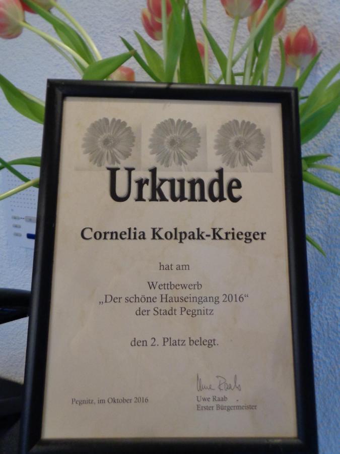 Cornelia Kolpak-Krieger Daire Pegnitz Dış mekan fotoğraf